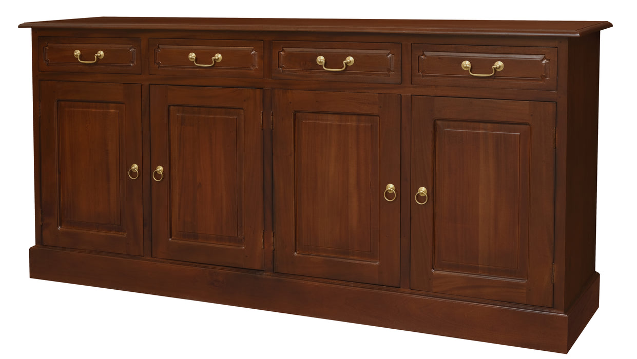 Tasmania 4 Door 4 Drawer Buffet (Mahogany)
