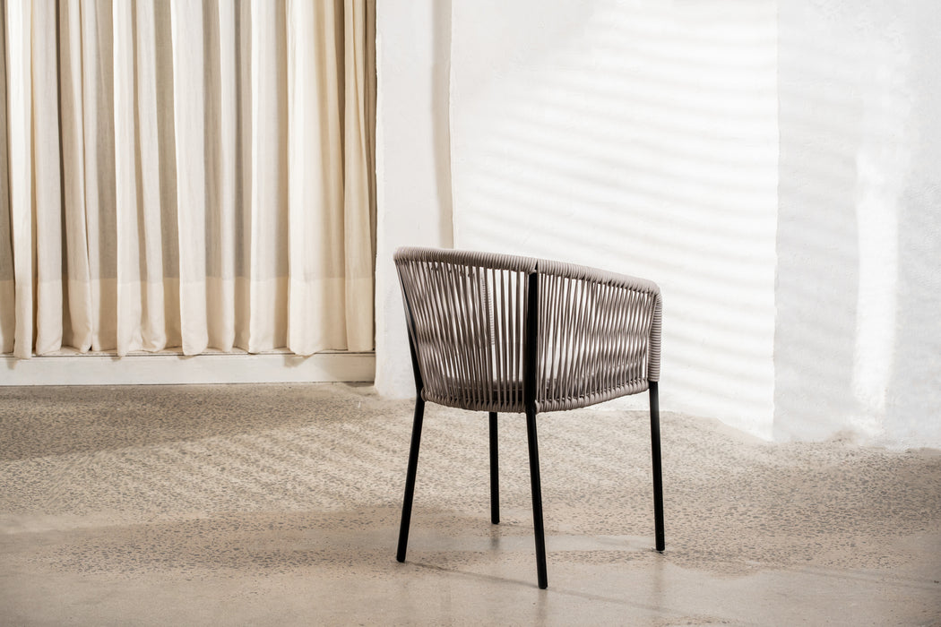 Sebastian Outdoor Chair Pebble (Set of 2)