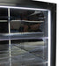 Schmick Quiet Running Front Venting Under Bench Glass Door Bar Fridge Heated Glass - Left Hinged (Model: SK156L-HD)