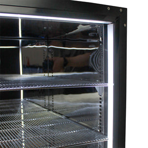 Schmick Quiet Running Front Venting Under Bench Glass Door Bar Fridge Heated Glass (Model: SK126R-HD)