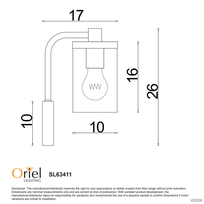 Raymont Wall Light