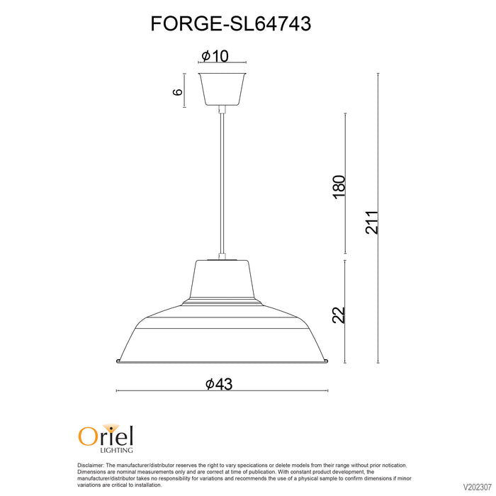 Forge 430 - Black