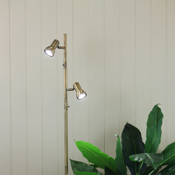 Daxam Led Antique Brass