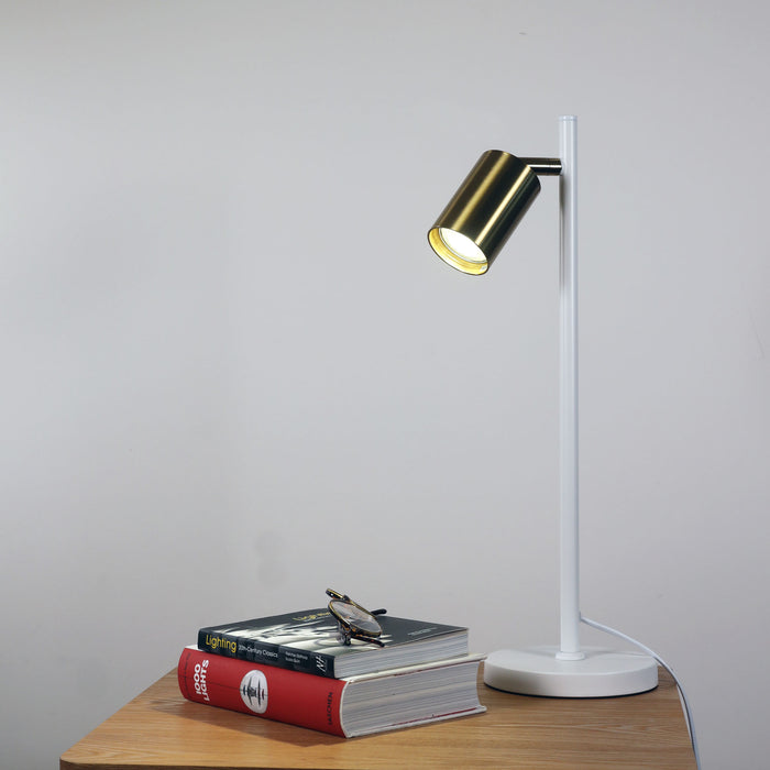 Ponte Desk Wh/Sb