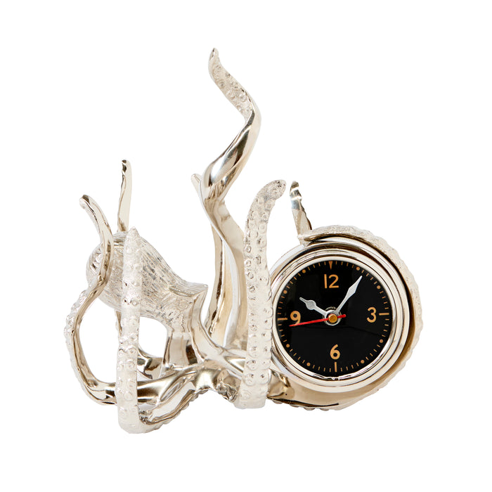 Octopus Clock - Aluminium