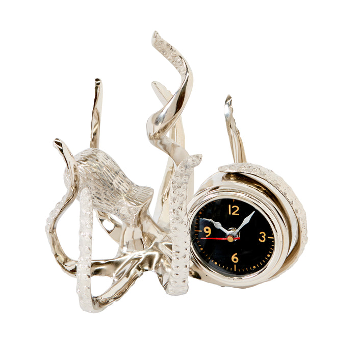 Octopus Clock - Aluminium