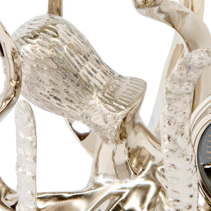Octopus Clock - Aluminium