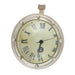 Timekeepers Porthole Clock, Pewter
