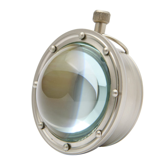 Timekeepers Porthole Clock, Pewter