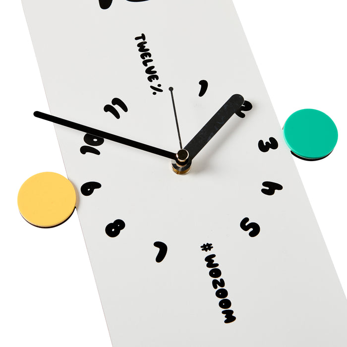 Whimsy Wall Clock - Wood