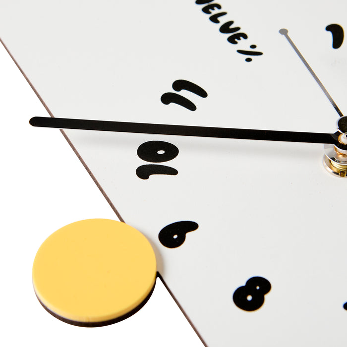 Whimsy Wall Clock - Wood