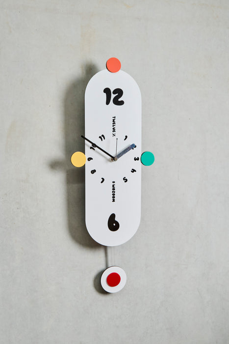 Whimsy Wall Clock - Wood
