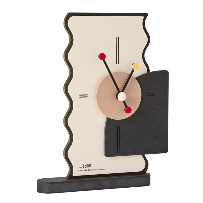Wiggle Desk Clock - Wood