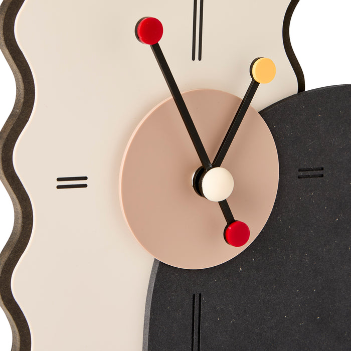 Wiggle Desk Clock - Wood