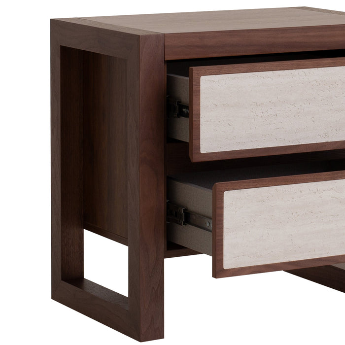 CST10020-IG Bedside Table - Walnut