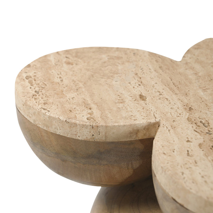 Clava 33cm Side Table - Natural