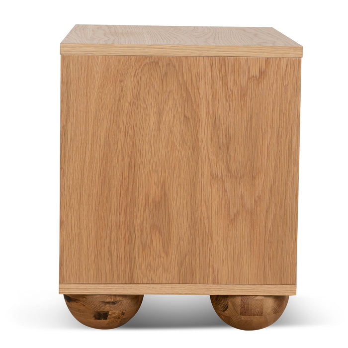 Haley 50cm Bedside Table - Natural