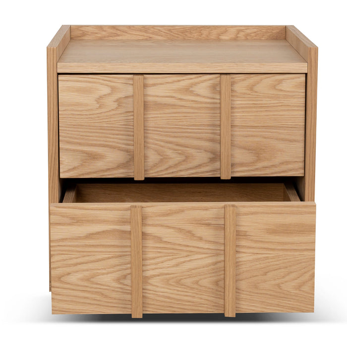 Kobus 50cm Bedside Table - Natural