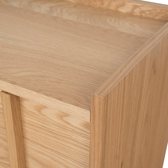 Kobus 50cm Bedside Table - Natural