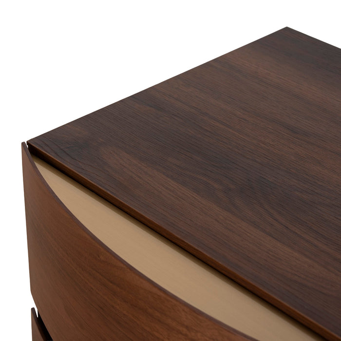 Dorit Bedside Table - Walnut