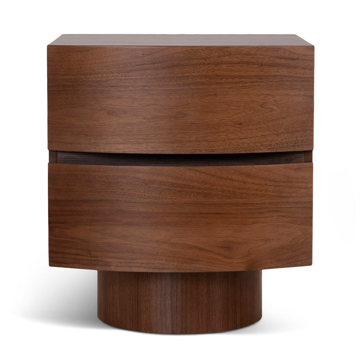 Dorit Bedside Table - Walnut