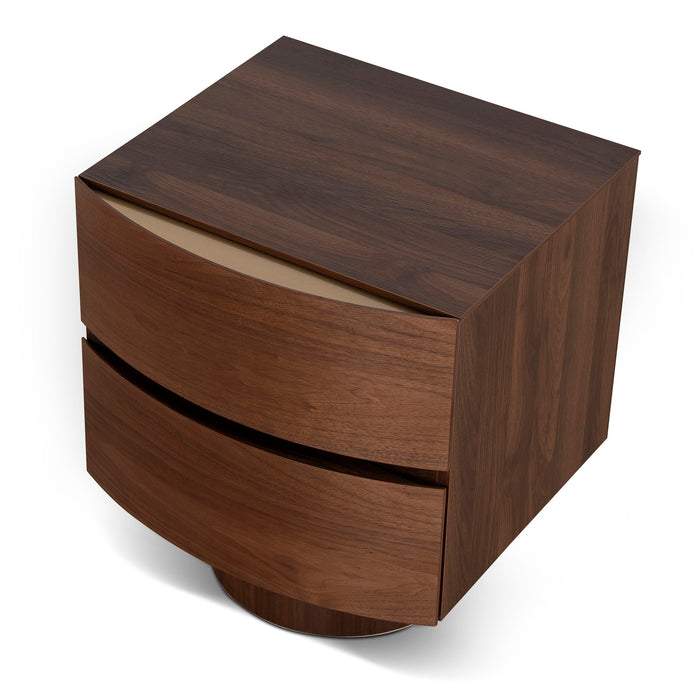 Dorit Bedside Table - Walnut