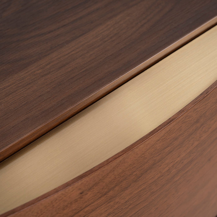 Dorit Bedside Table - Walnut