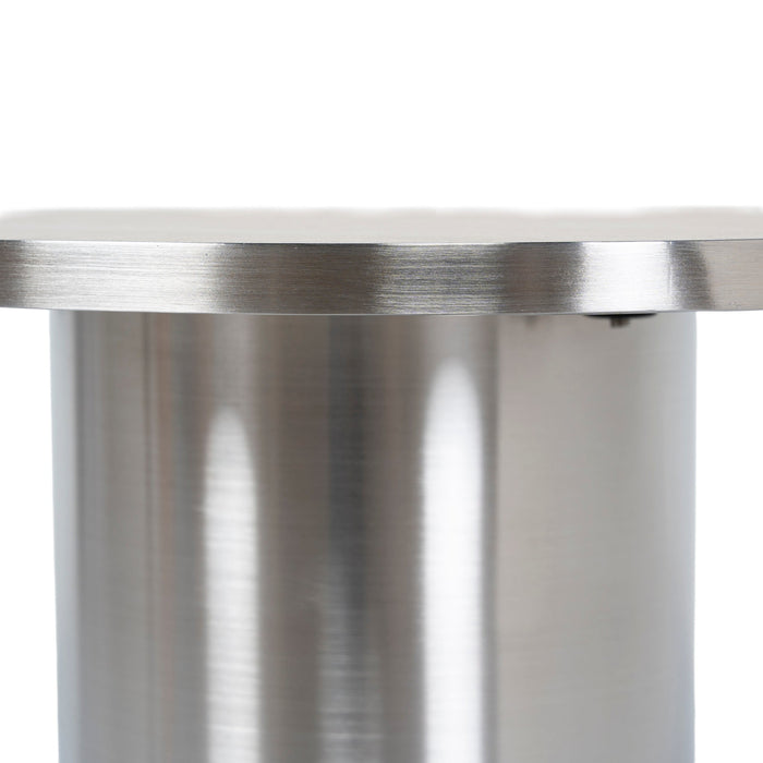 Aurum Nested Porcelain Coffee Table - Stainless Steel