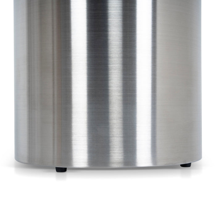 Aurum Nested Porcelain Coffee Table - Stainless Steel