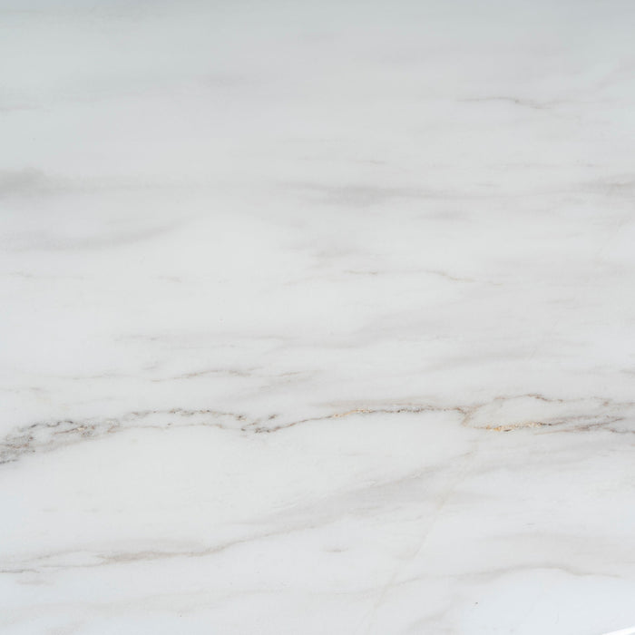 Marbela Nested Carrara Marble Coffee Table - Natural