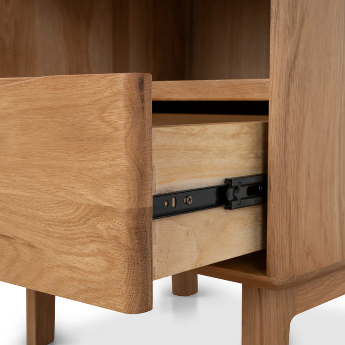 Stellon 50cm Bedside Table - Natural