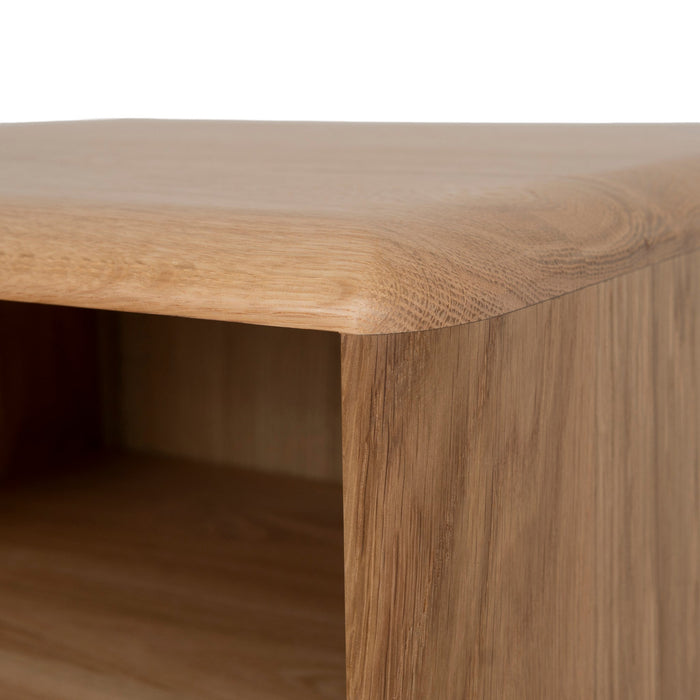 Stellon 50cm Bedside Table - Natural