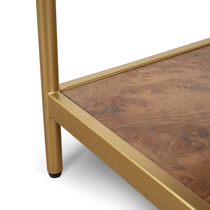 Evermore 50cm Square Bedside Table - Natural