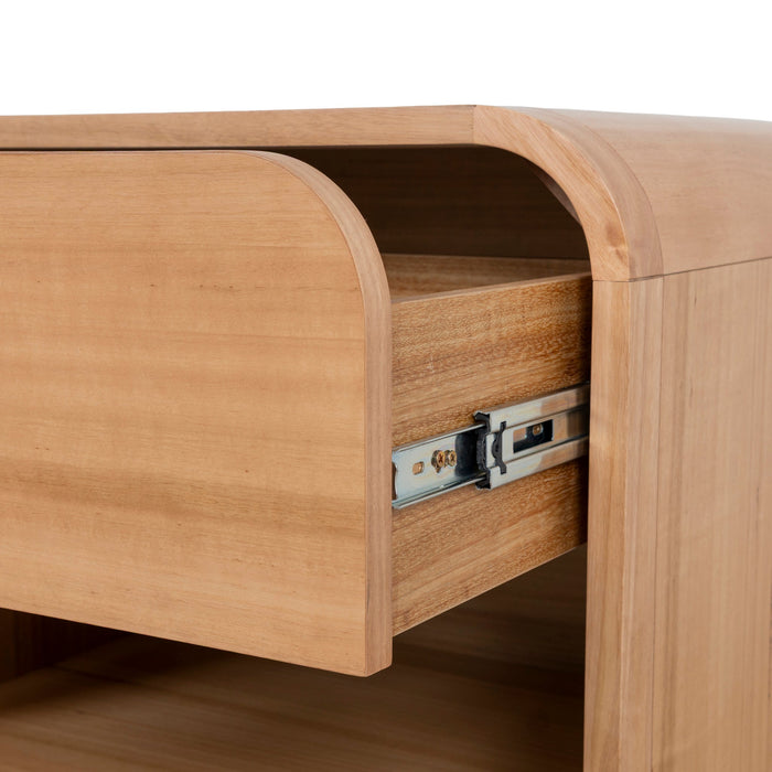Serene 58cm Bedside Table - Messmate