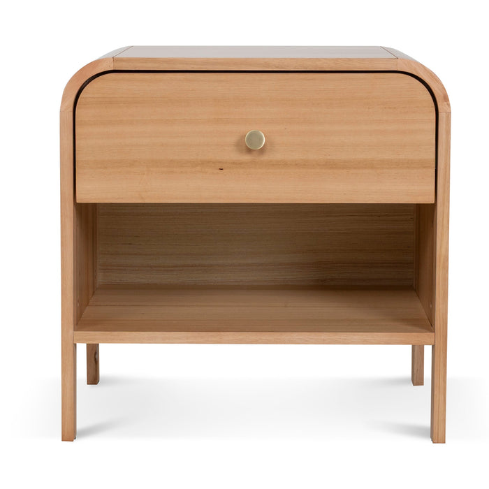 Serene 58cm Bedside Table - Messmate