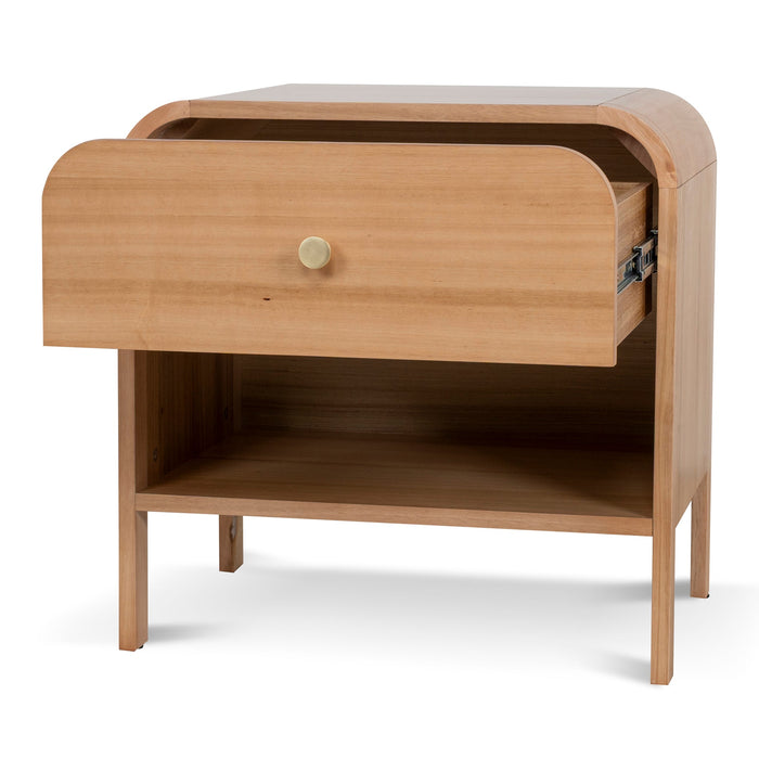 Serene 58cm Bedside Table - Messmate