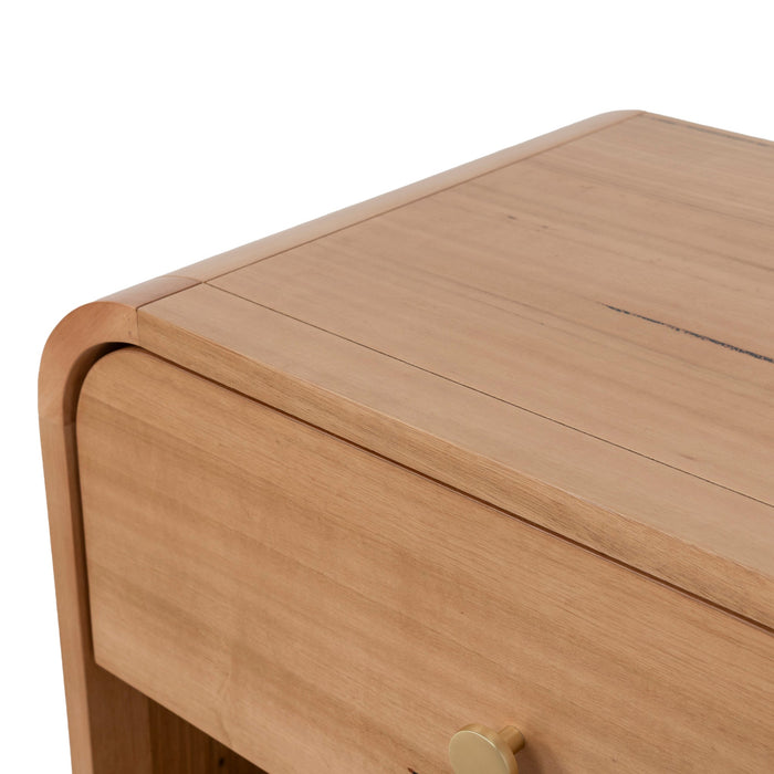 Serene 58cm Bedside Table - Messmate