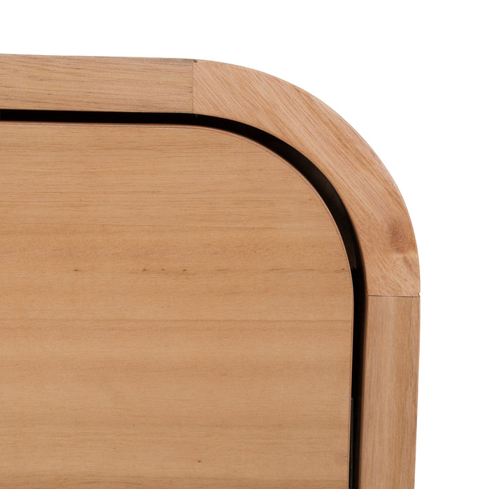 Serene 58cm Bedside Table - Messmate
