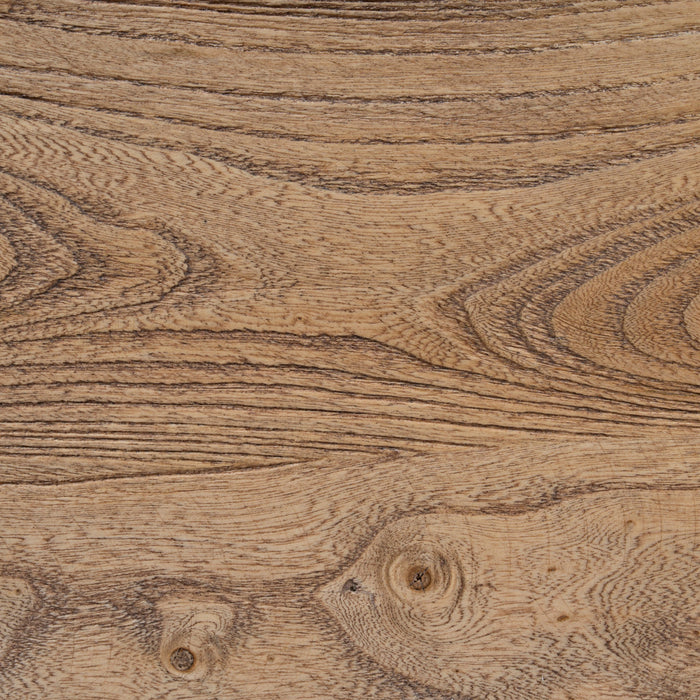 Roslain 40cm Round Side Table - Natural