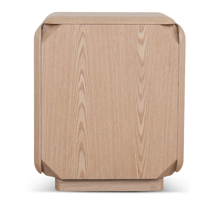 Sorella 51cm Bedside Table - Natural