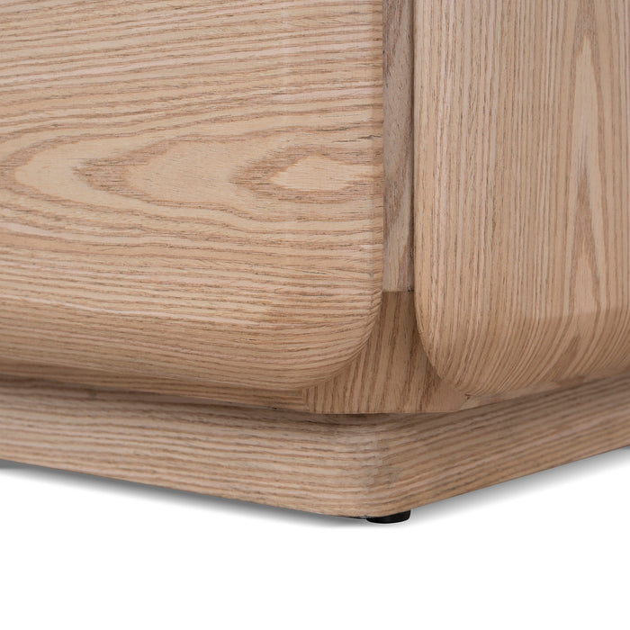 Sorella 51cm Bedside Table - Natural