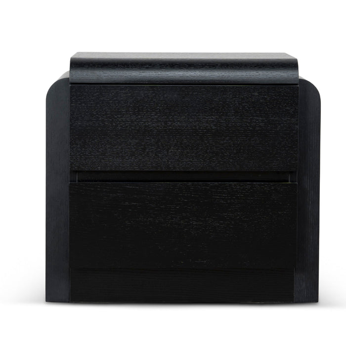 Aurelia Bedside Table - Full Black