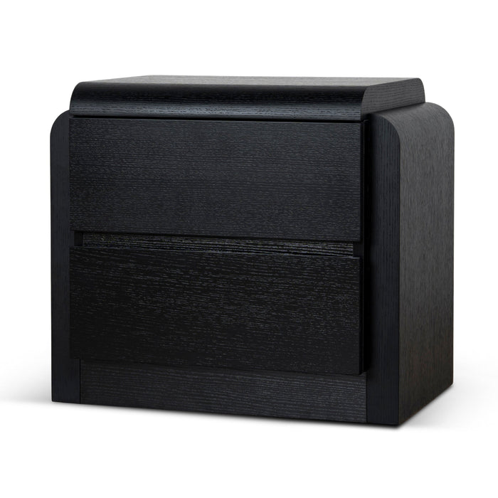 Aurelia Bedside Table - Full Black
