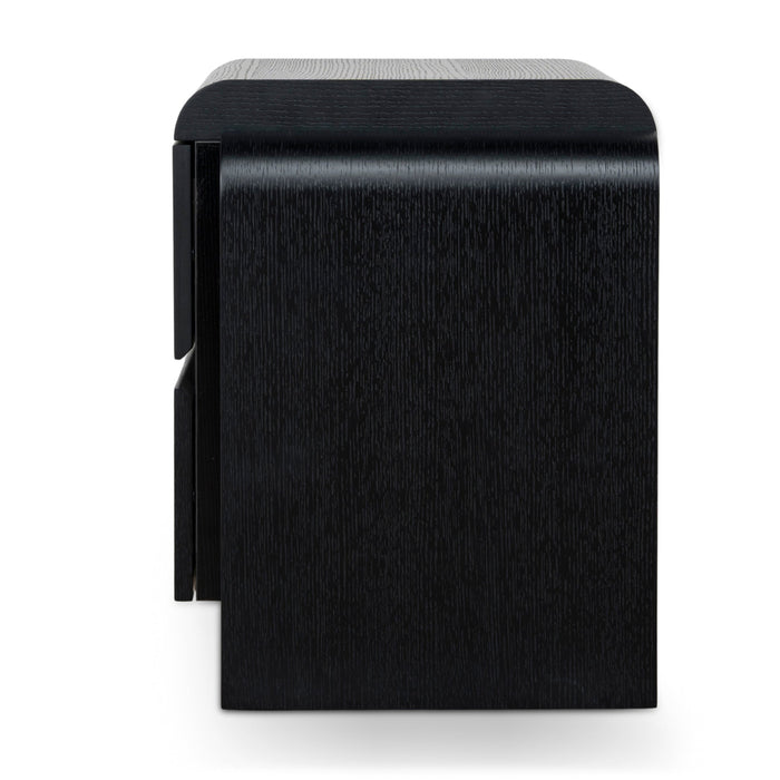 Aurelia Bedside Table - Full Black