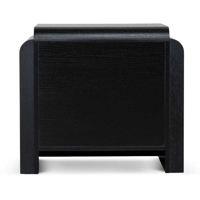 Aurelia Bedside Table - Full Black