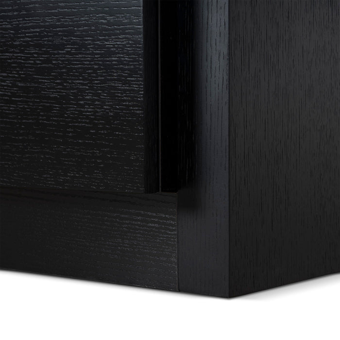 Aurelia Bedside Table - Full Black