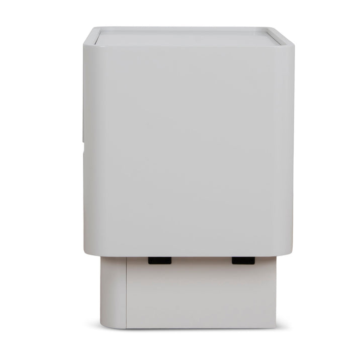 Nuvira Bedside Table - Warm Grey