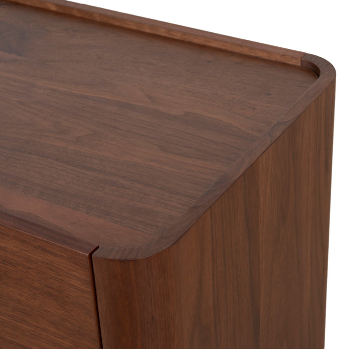 Rilano Bedside Table - Walnut