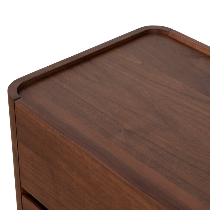 Rilano Bedside Table - Walnut