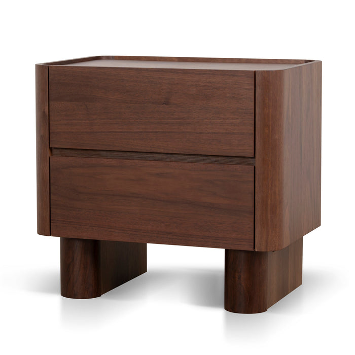Rilano Bedside Table - Walnut
